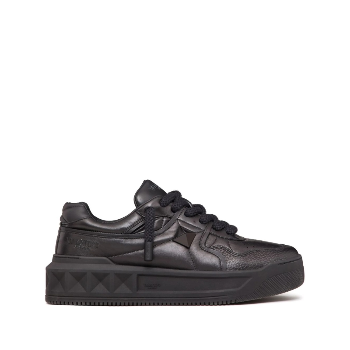 One Stud XL leather sneakers