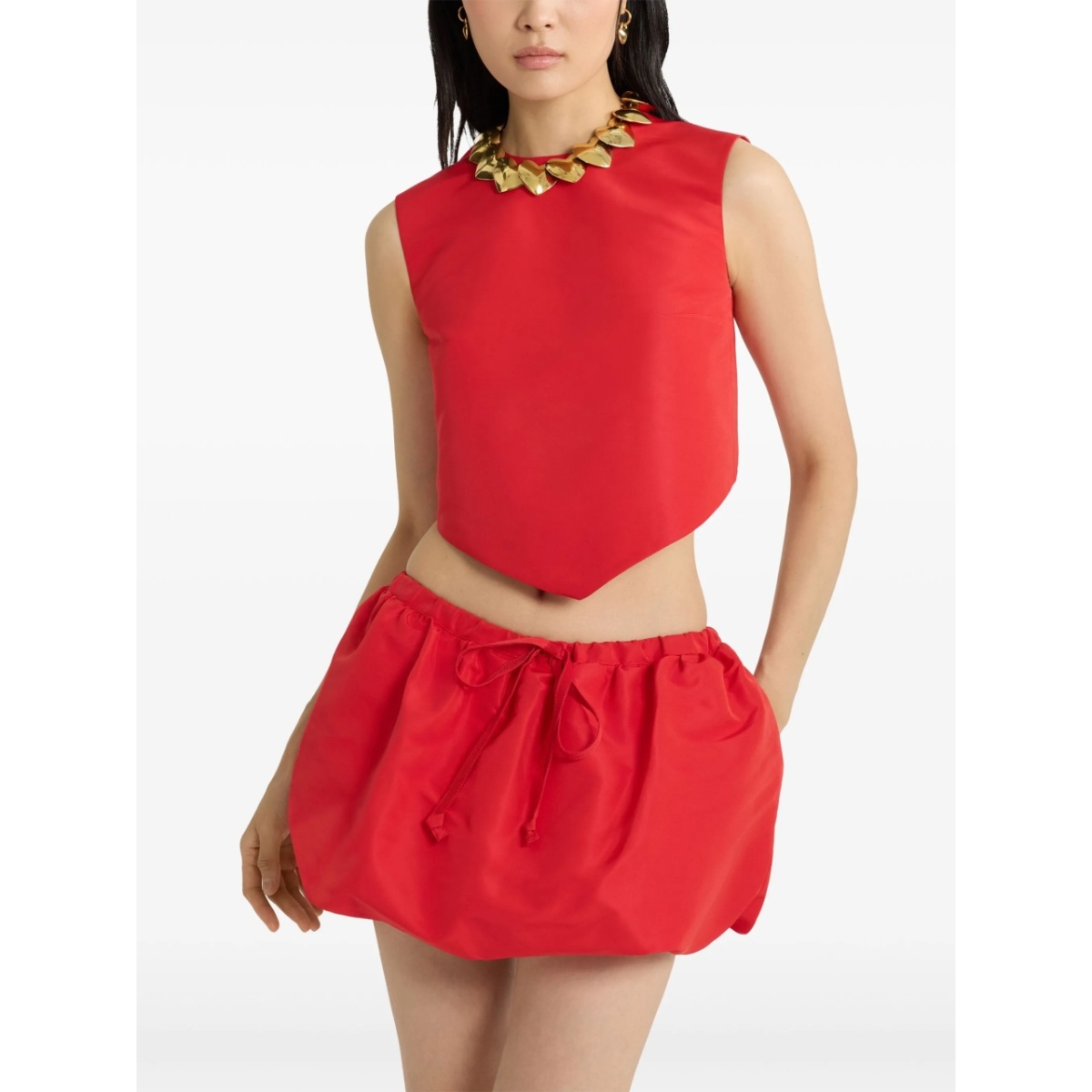 ottoman faille tank top - Img 3
