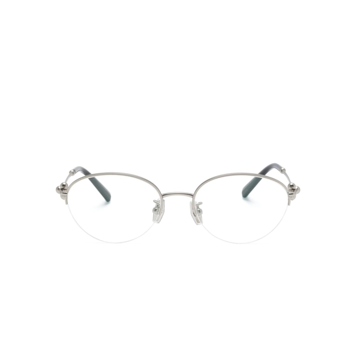 oval-frame glasses
