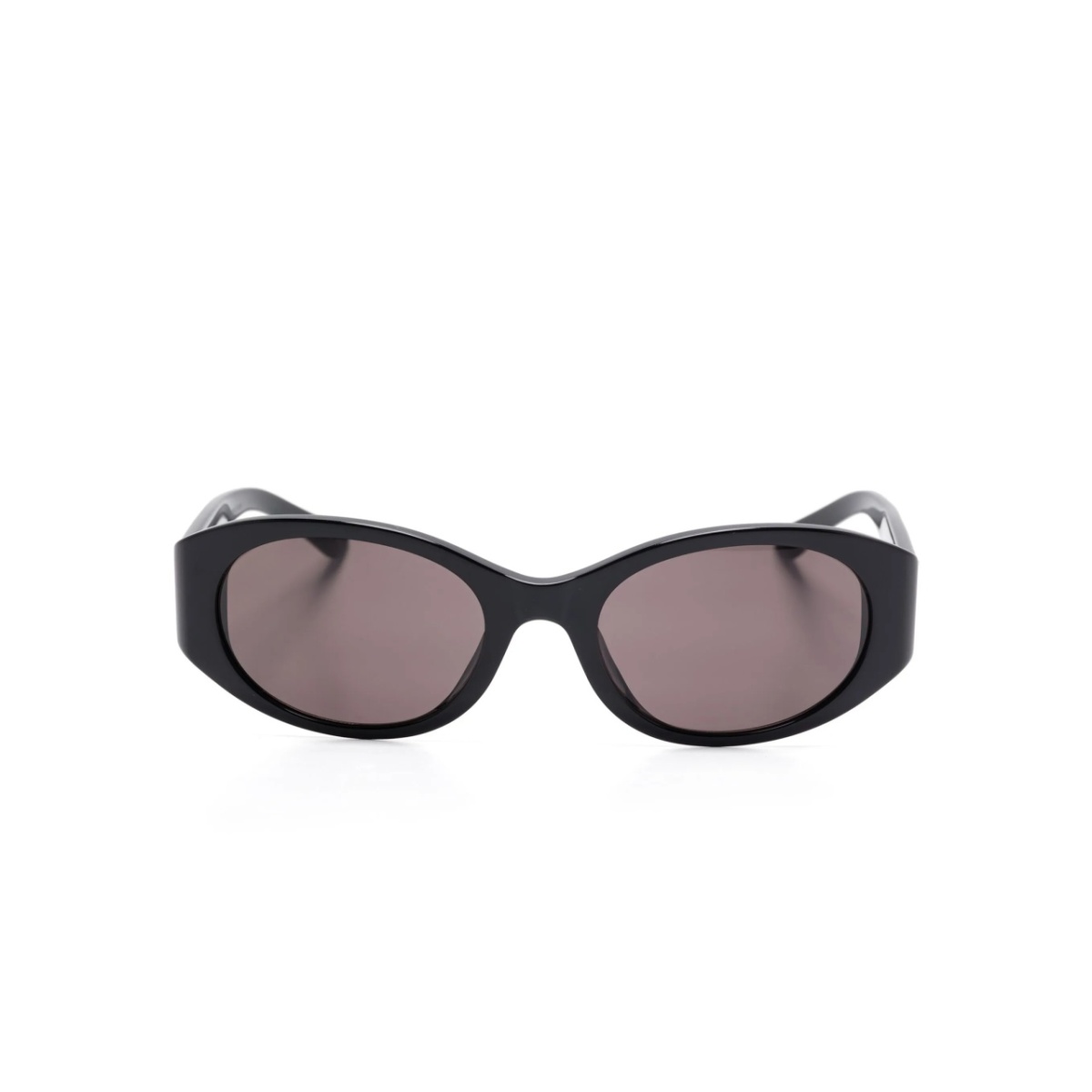 oval-frame sunglasses