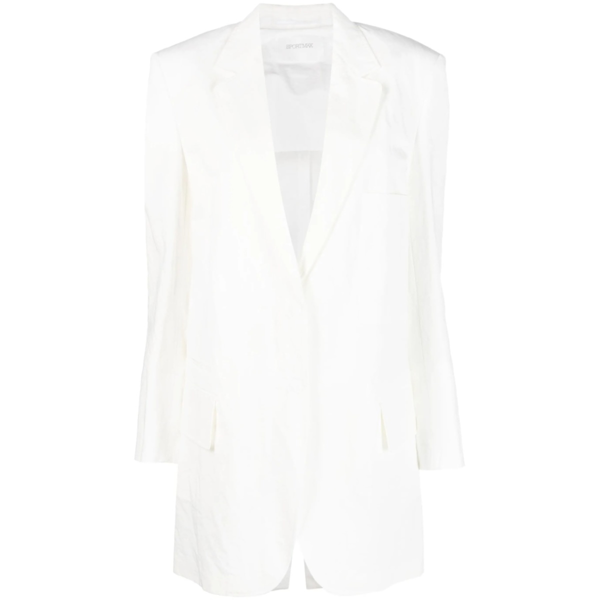 oversized single-breasted blazer