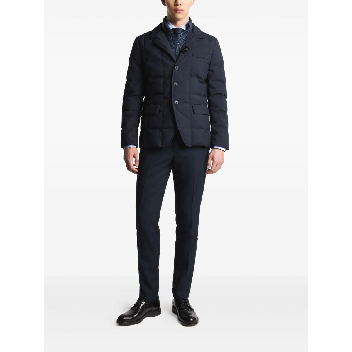 padded button-up jacket - Img 2