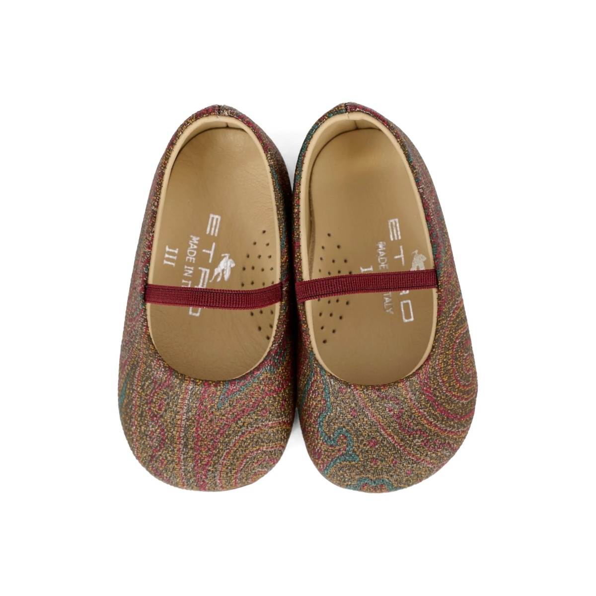 paisley-print ballet flats - Img 3