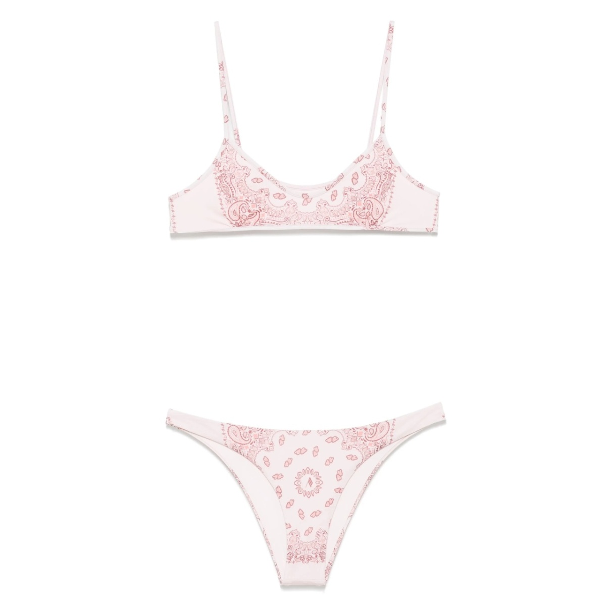 paisley-print bikini