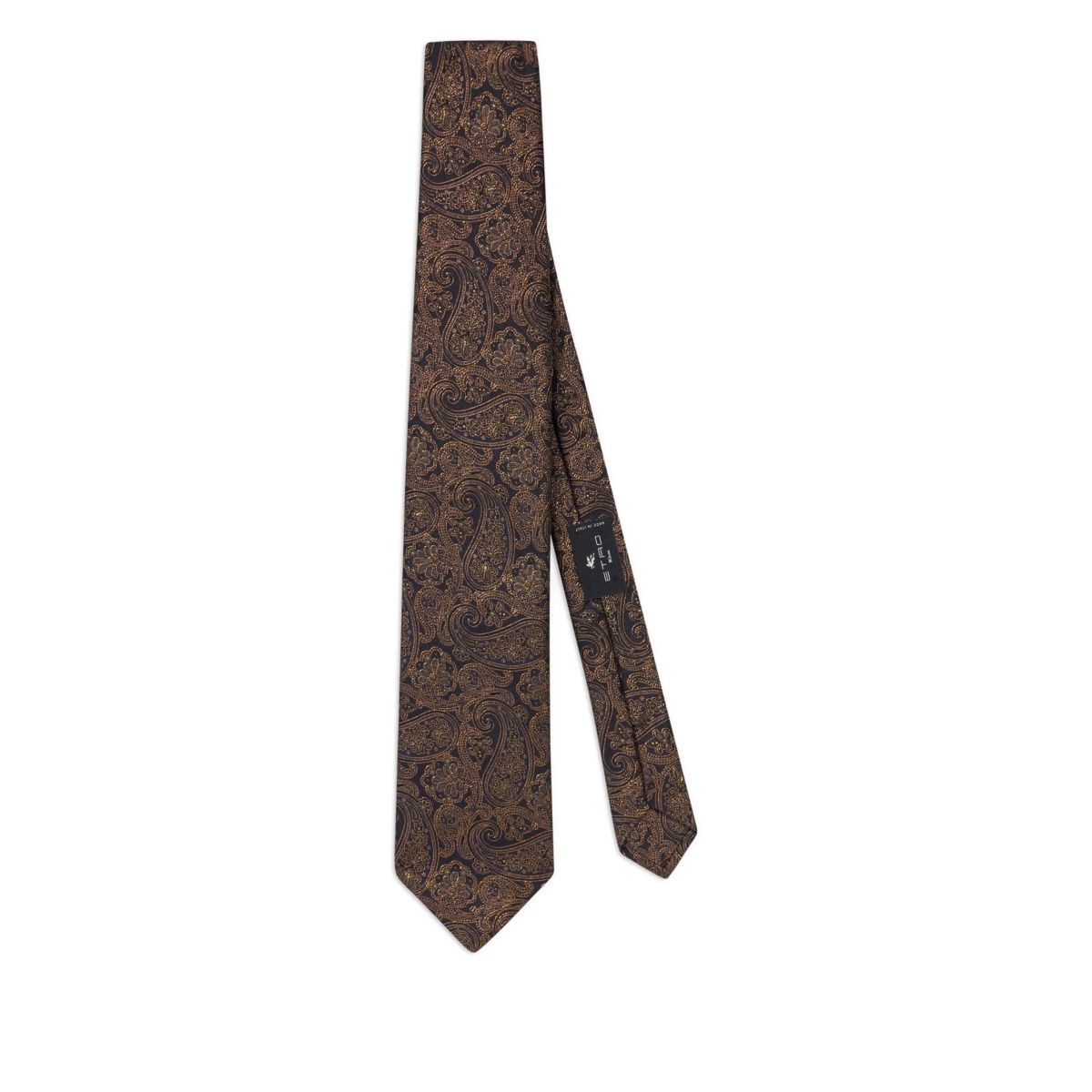 paisley-print tie