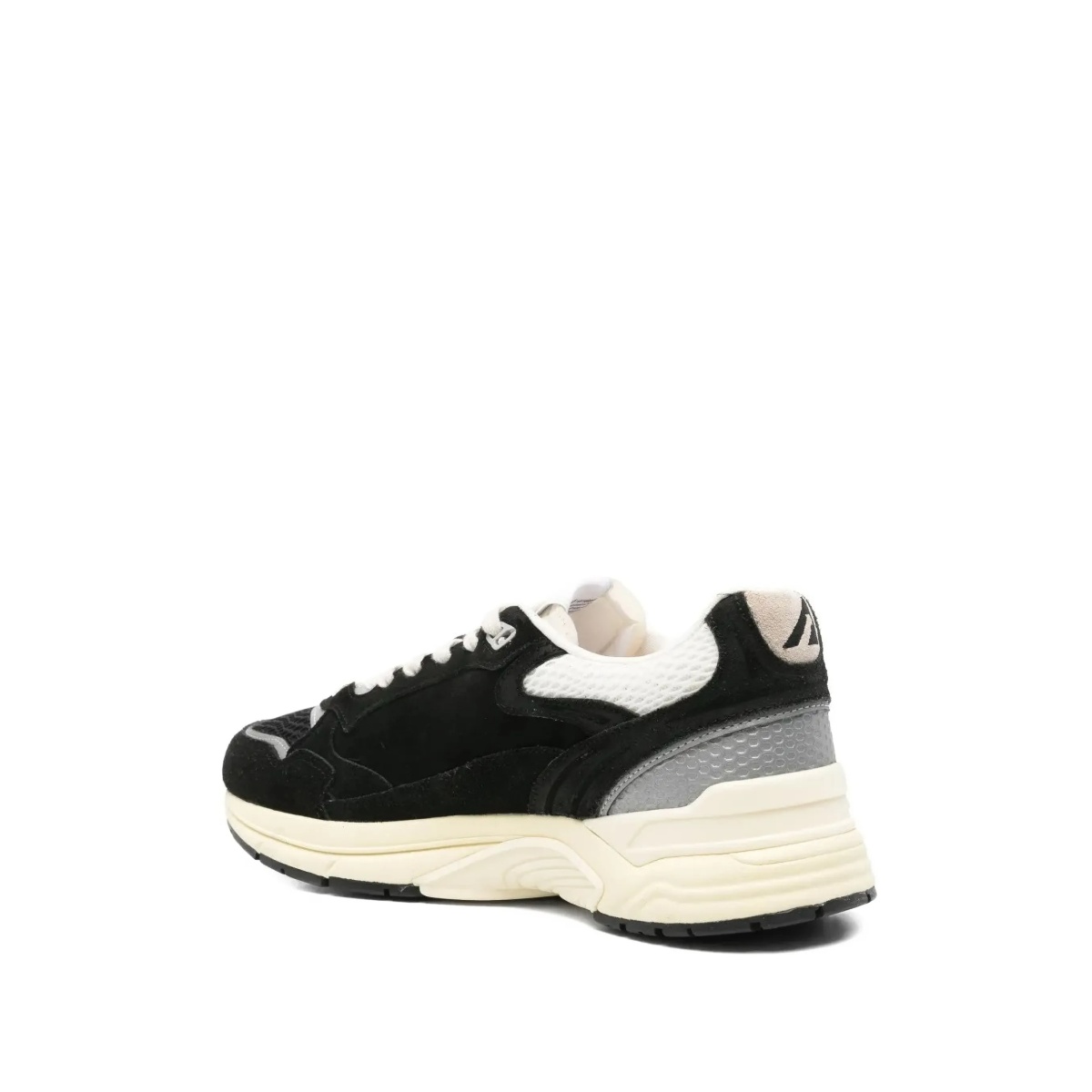 panelled lace-up sneakers - Img 4