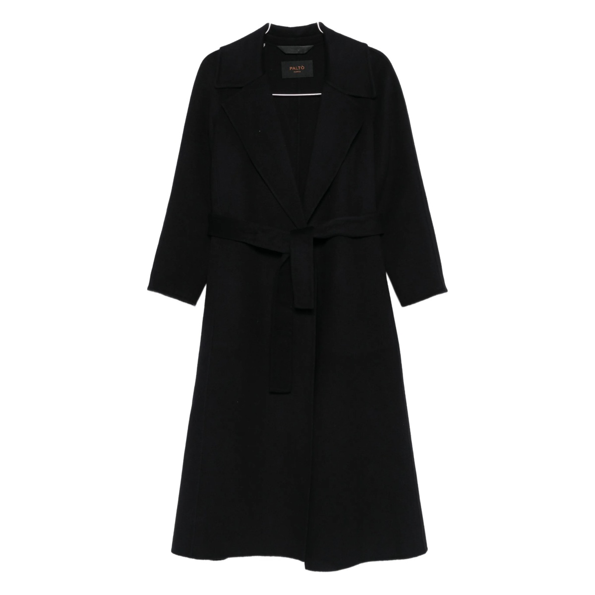 Paola belted wool coat