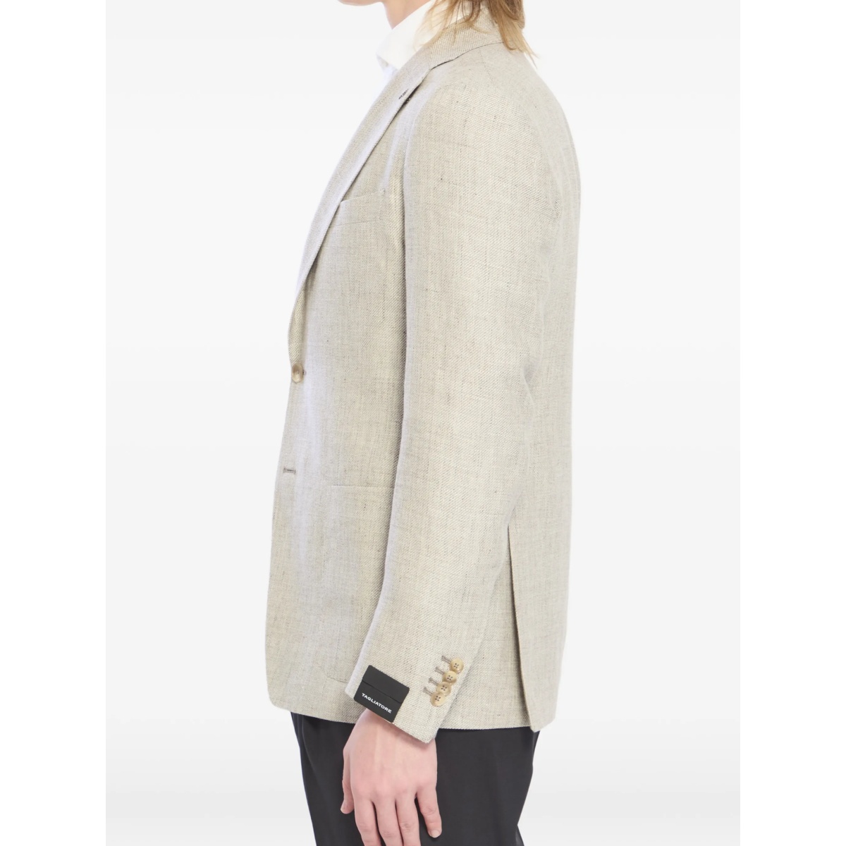 patch pocket linen jacket - Img 3