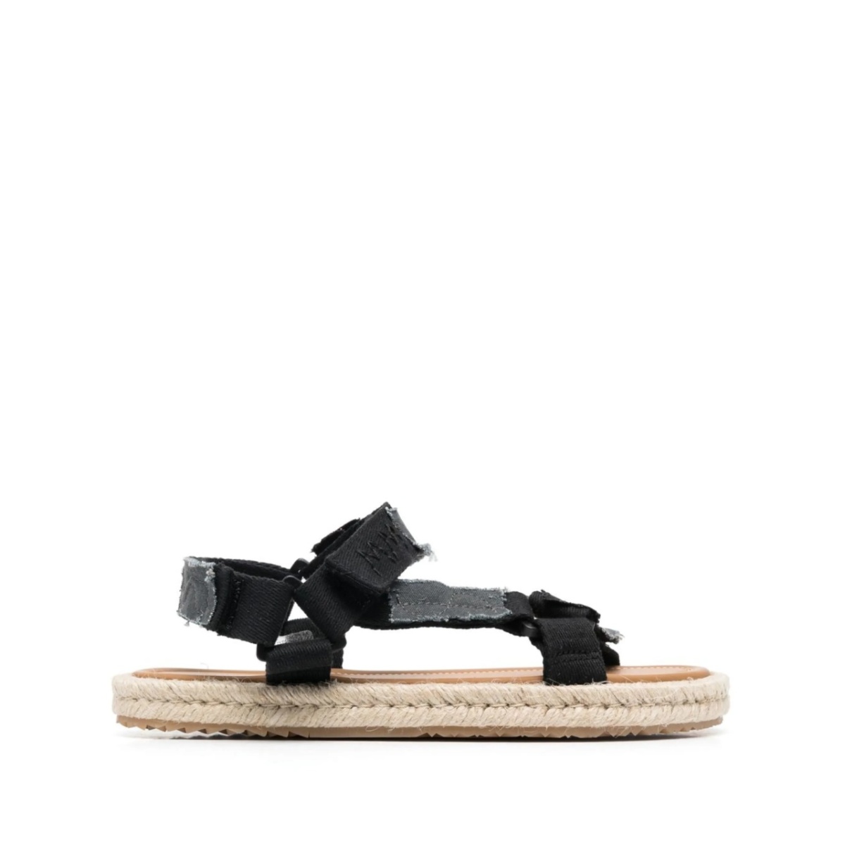 Patchwork hiking sandals