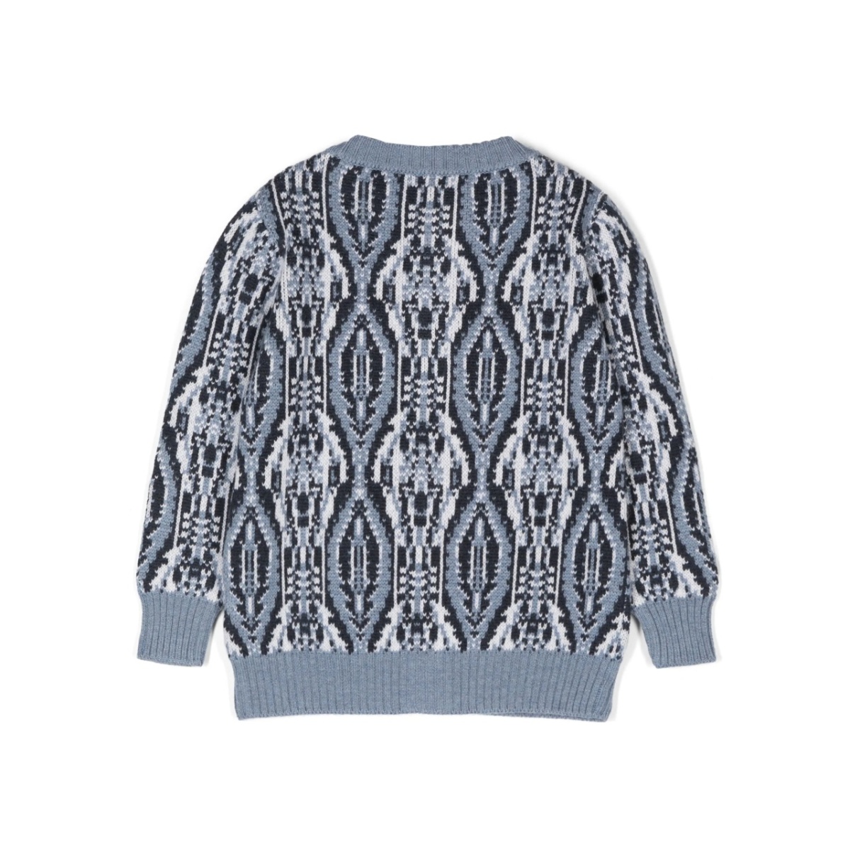 Pegaso-embroidered cardigan - Img 2