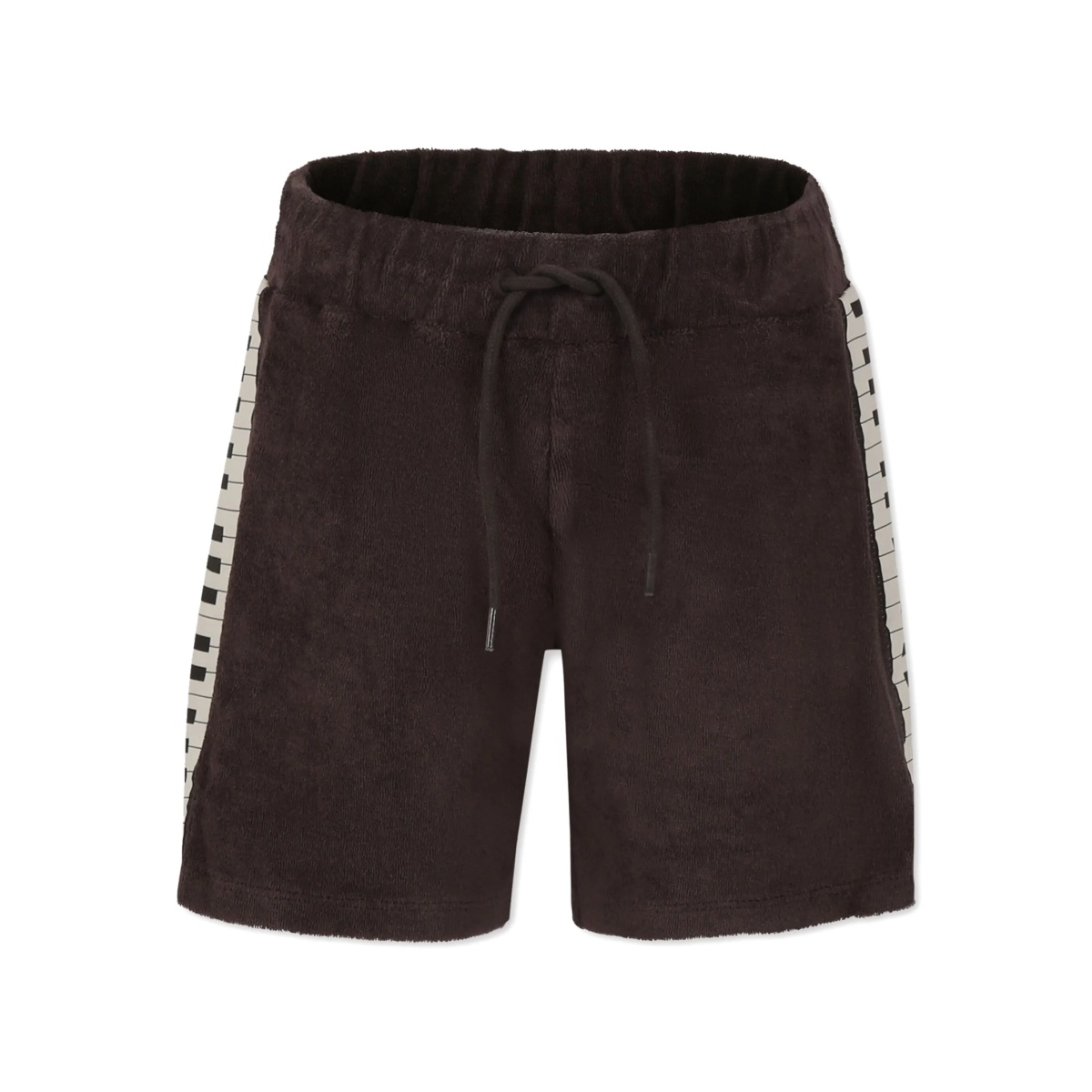 Piano-print shorts