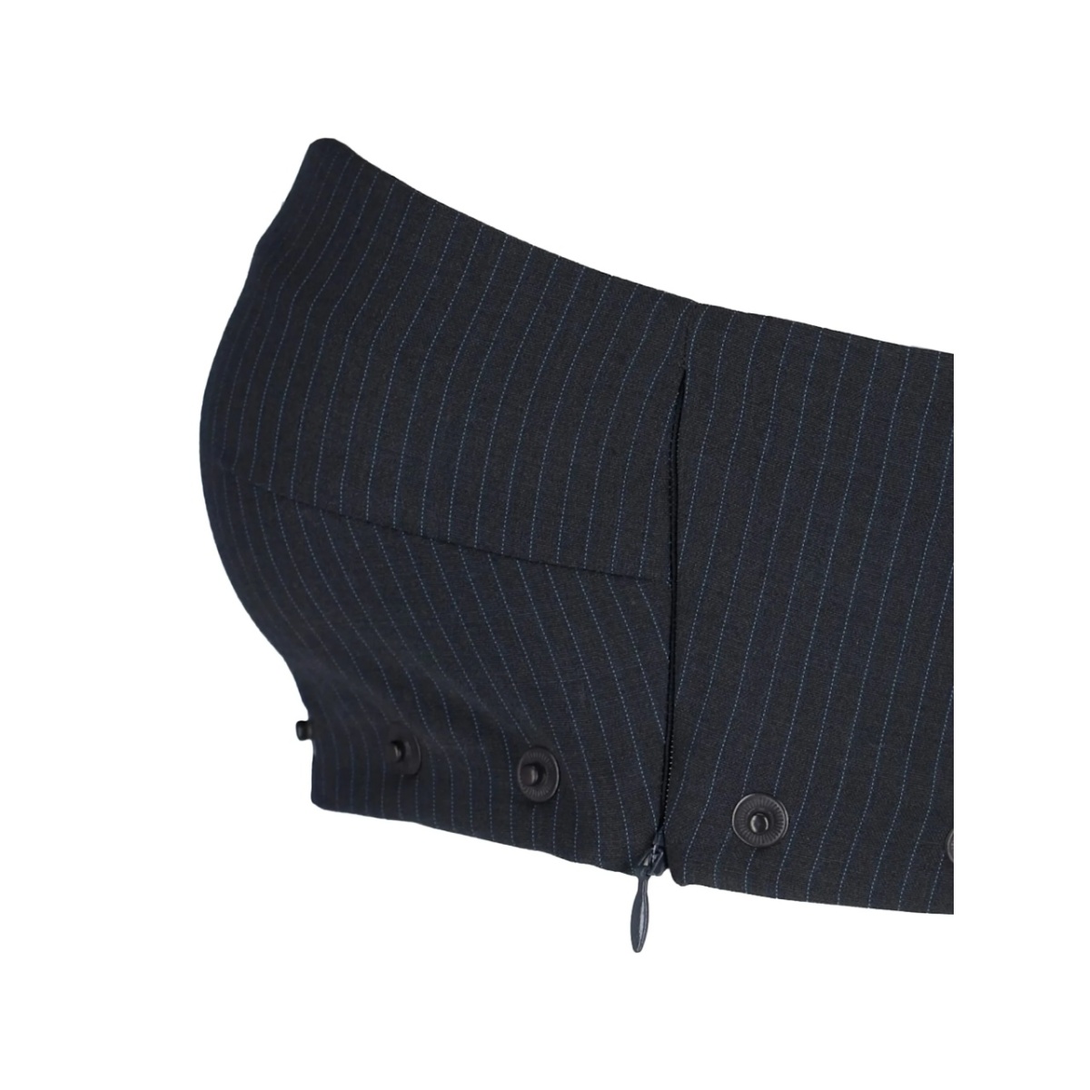 pinstriped bandeau top - Img 3