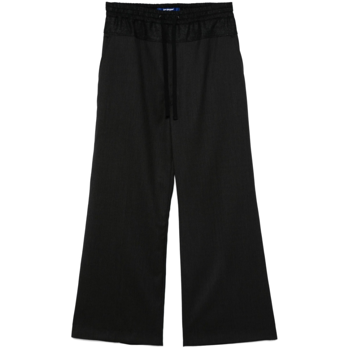 pinstriped trousers
