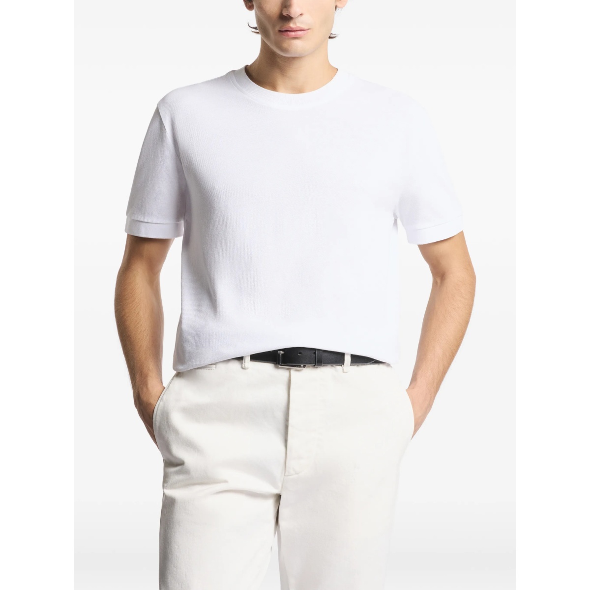 piquet short-sleeves T-shirt - Img 3