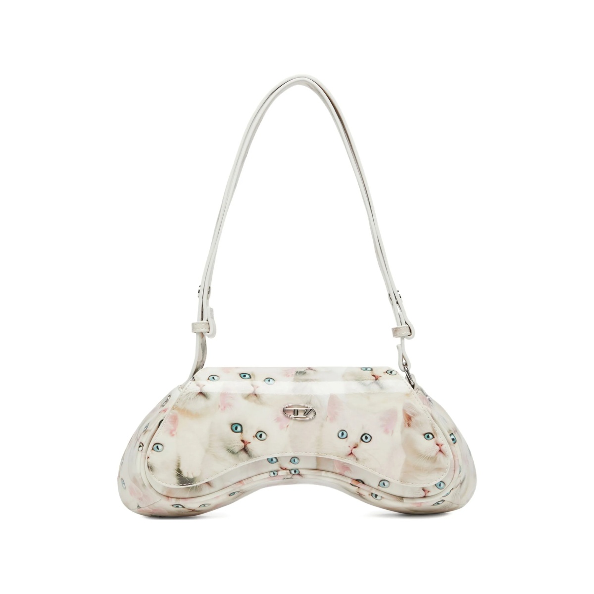 Play-Glossy shoulder bag