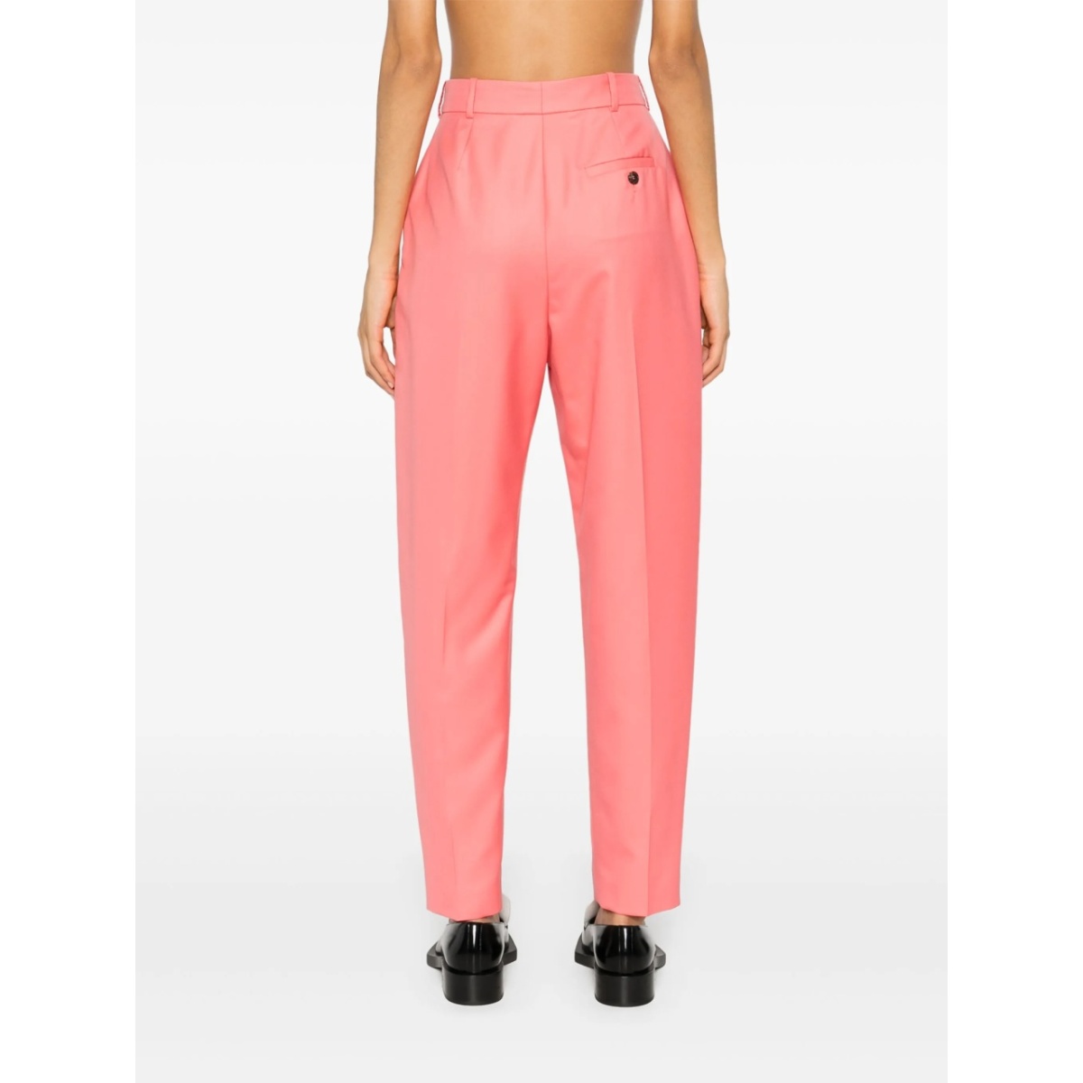 pleat-detail trousers - Img 4