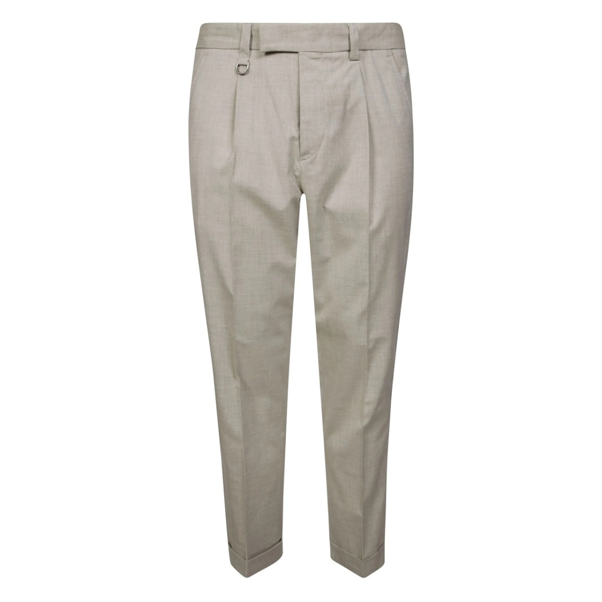 pleat-detailing trousers
