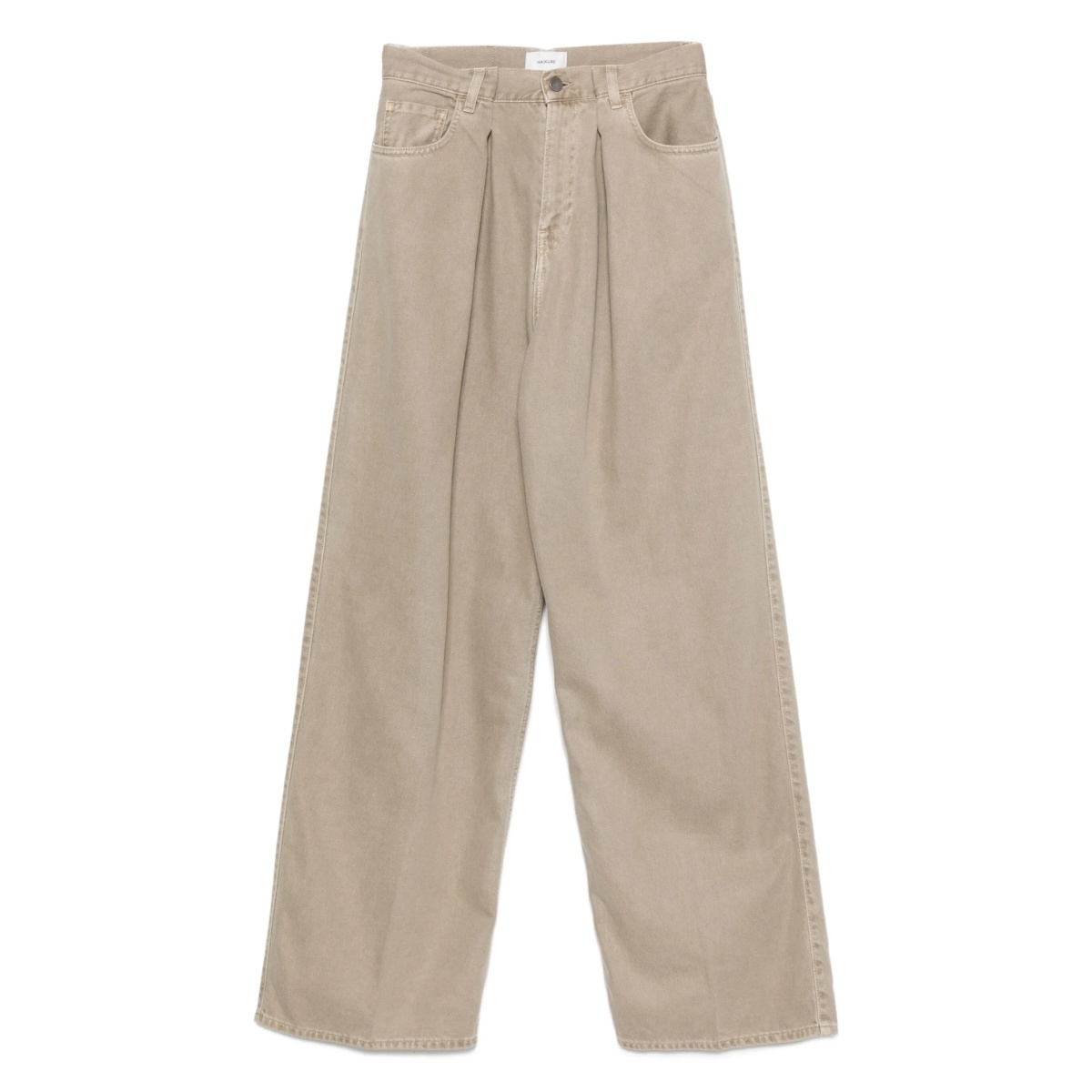 pleated jeans