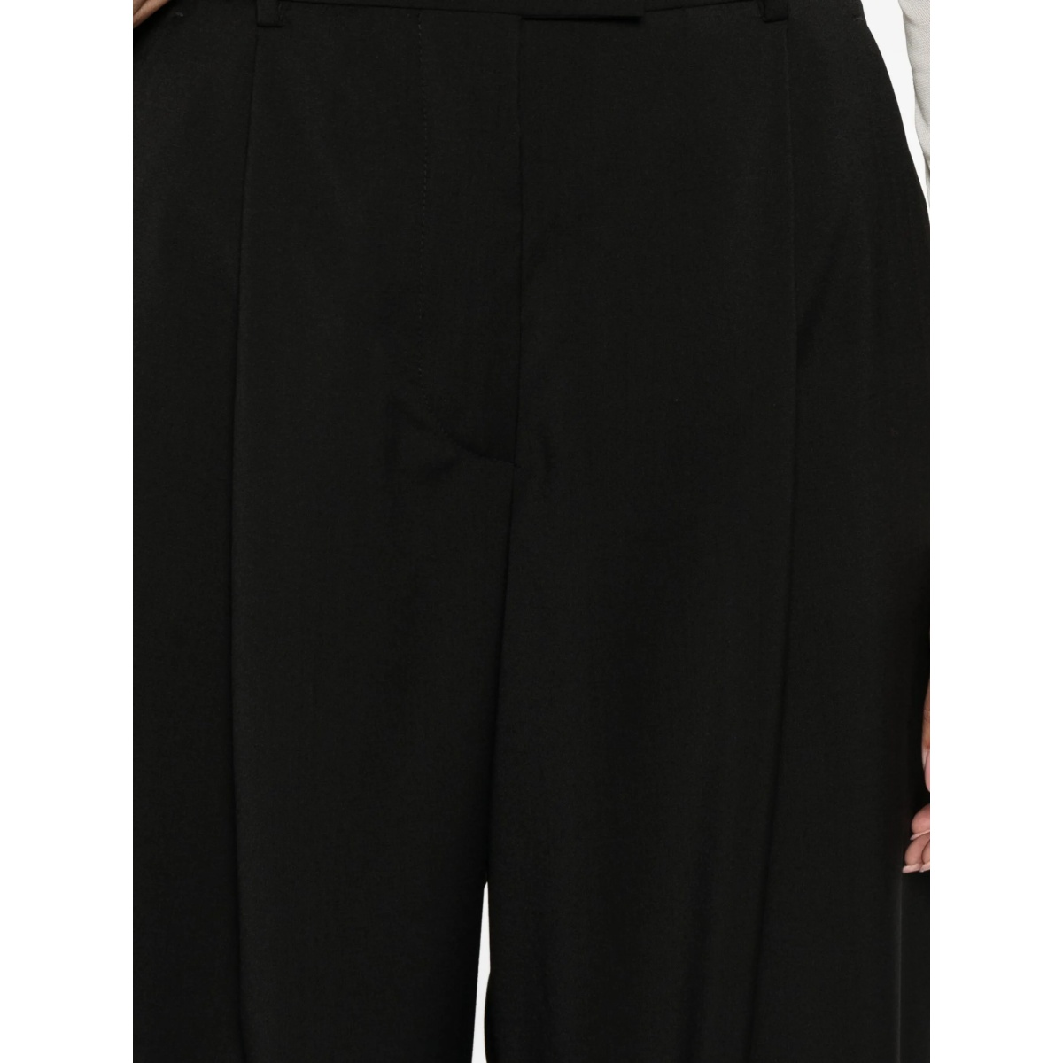 pleated wide-leg trousers - Img 5
