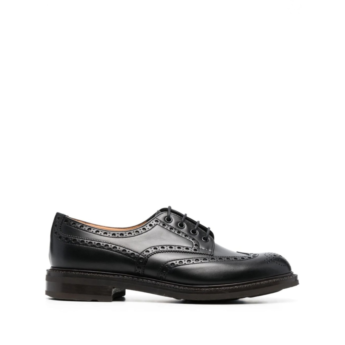 polished calf leather brogues
