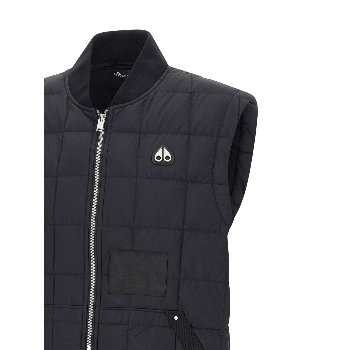 quilted logo patch vest - Img 4