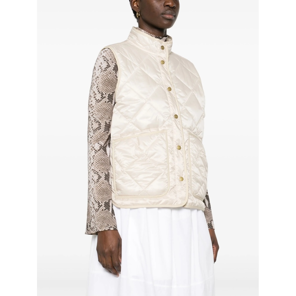 quilted padded gilet - Img 3