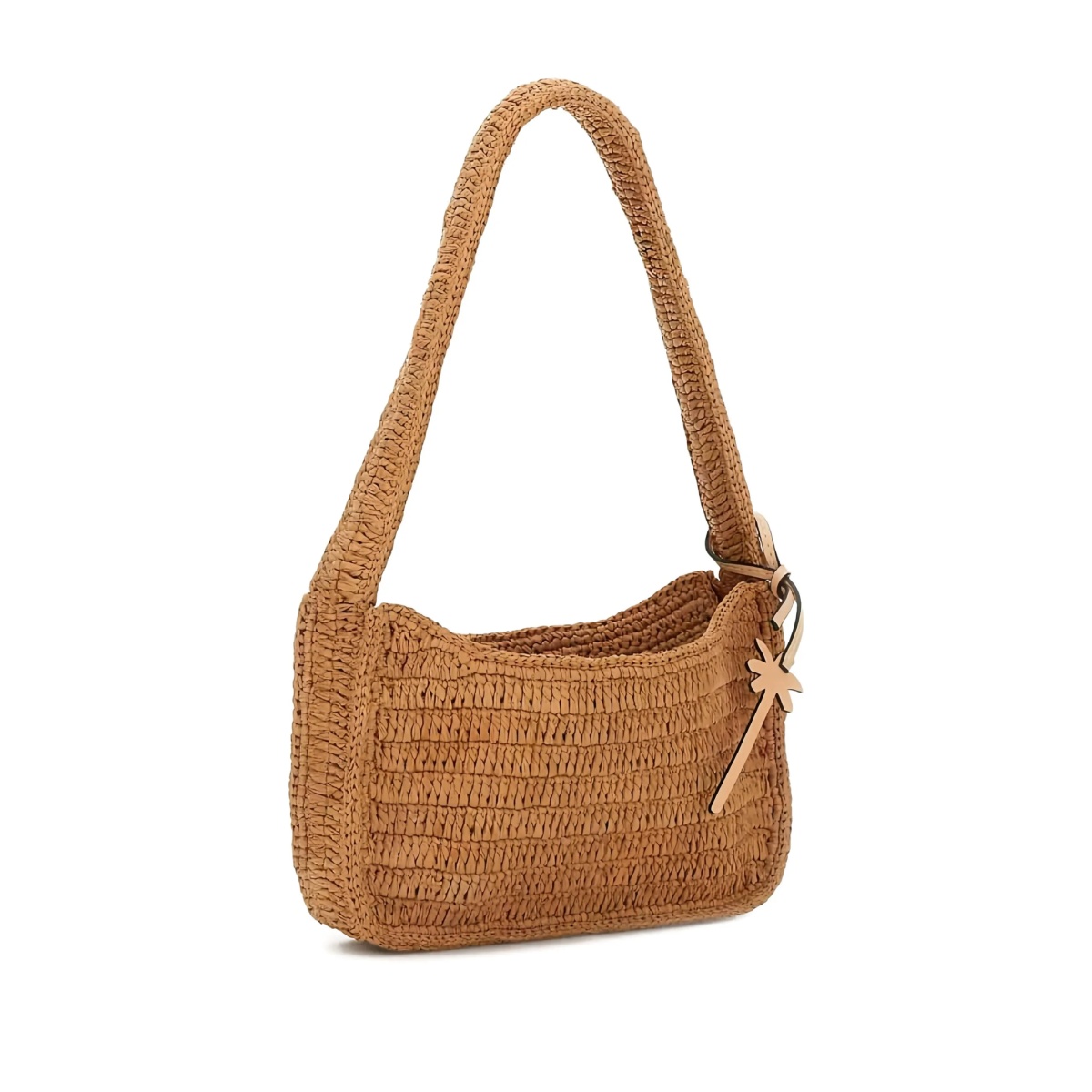 raffia shoulder bag - Img 3