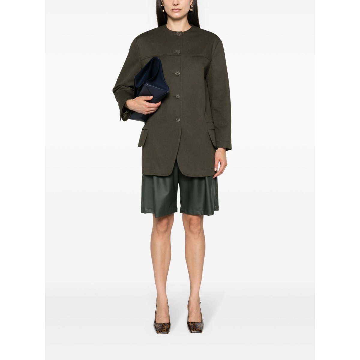 Recital twill shirt jacket - Img 2