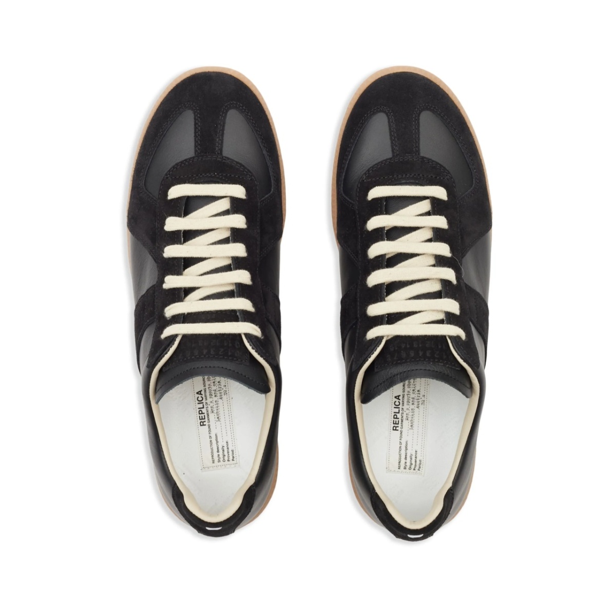 Replica low-top leather sneakers - Img 4