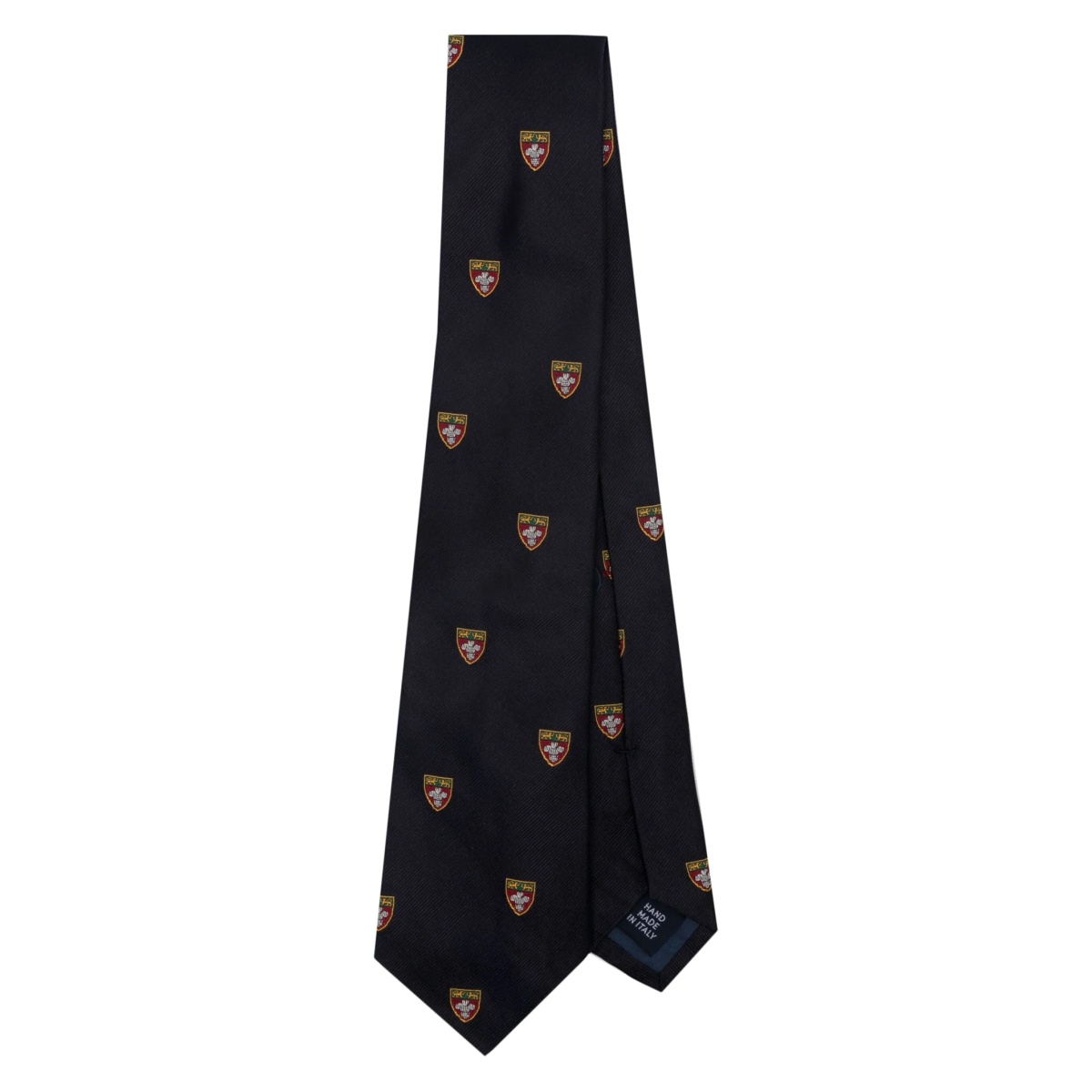 Repp Club silk tie
