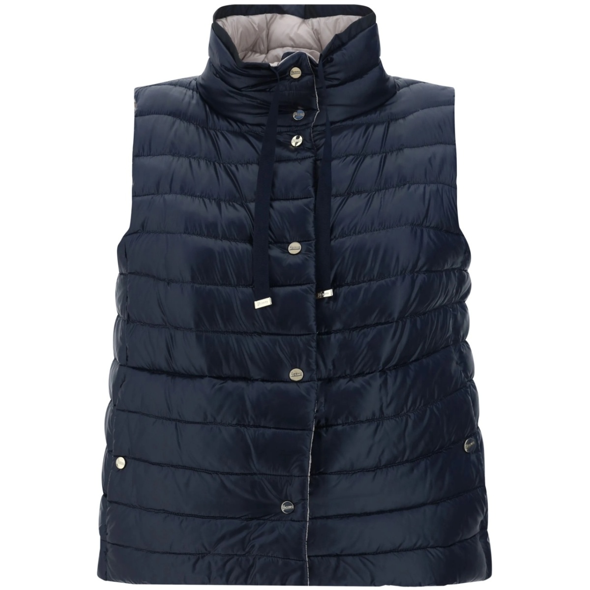 reversible feather-down gilet