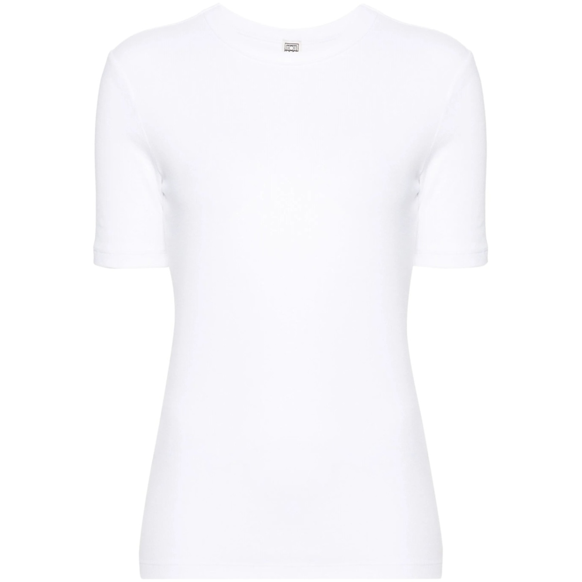ribbed cotton T-shirt
