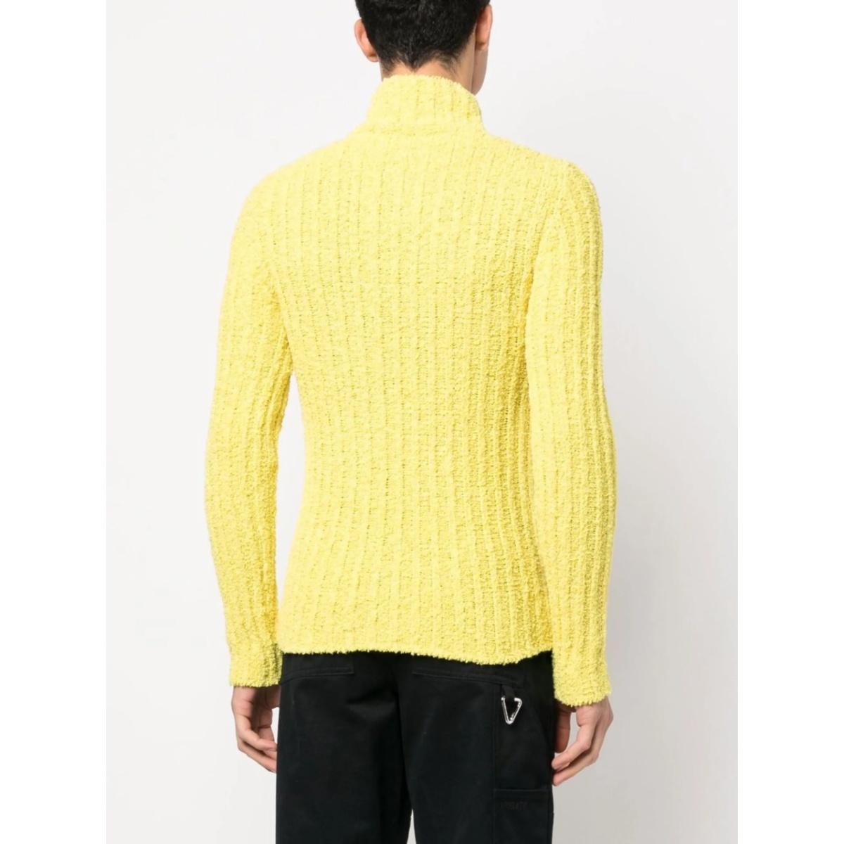 ribbed high neck jumper - Img 4