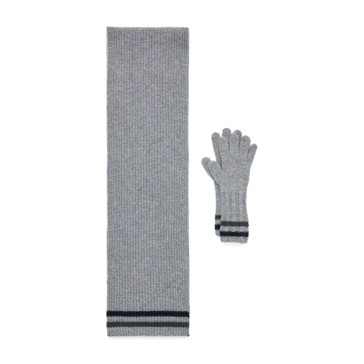 ribbed-knit logo-patch set - Img 2