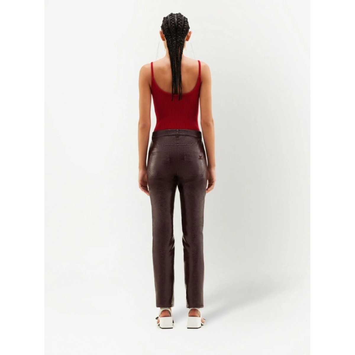 ribbed-knit ribbed tank-top - Img 4