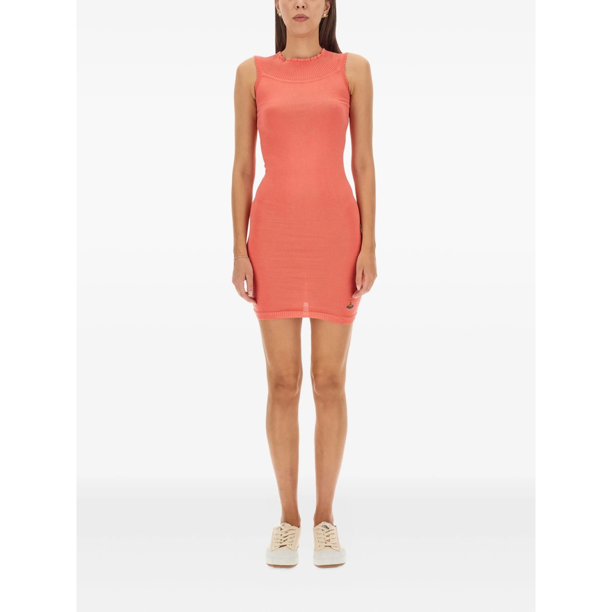 ribbed sleeveless dress - Img 2