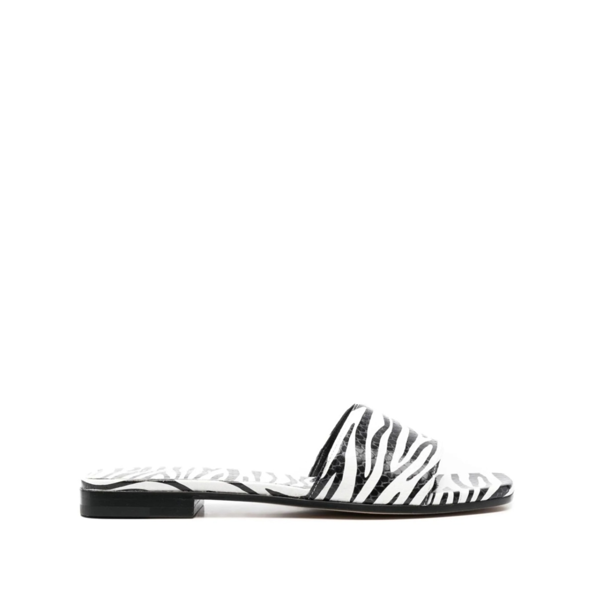 Rosa zebra-print sandals