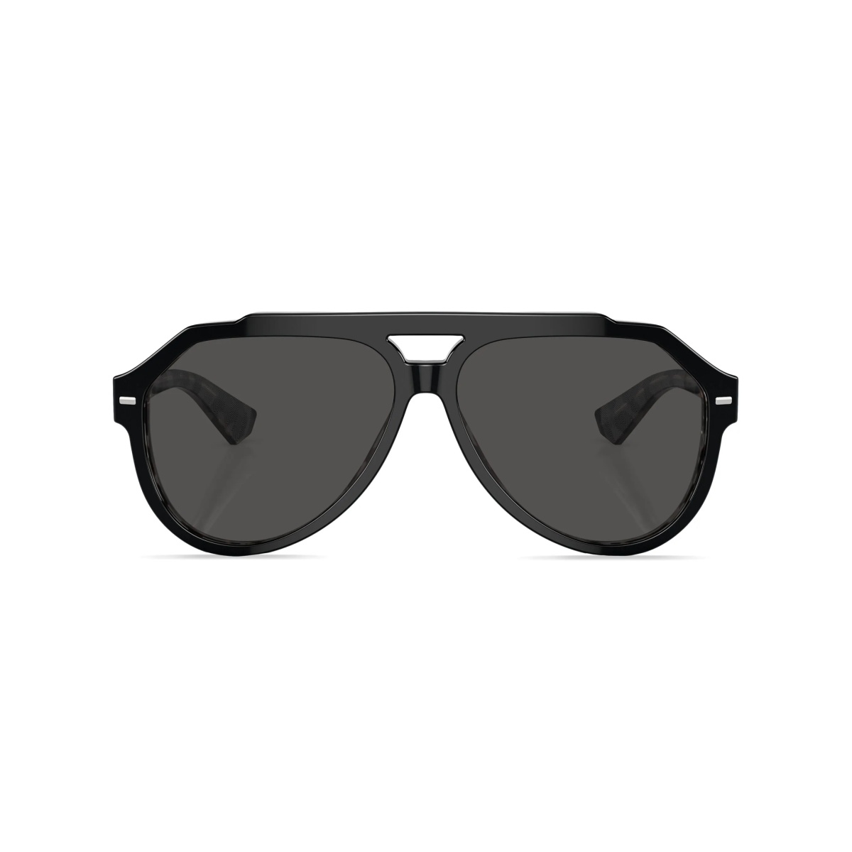 round-frame tinted sunglasses