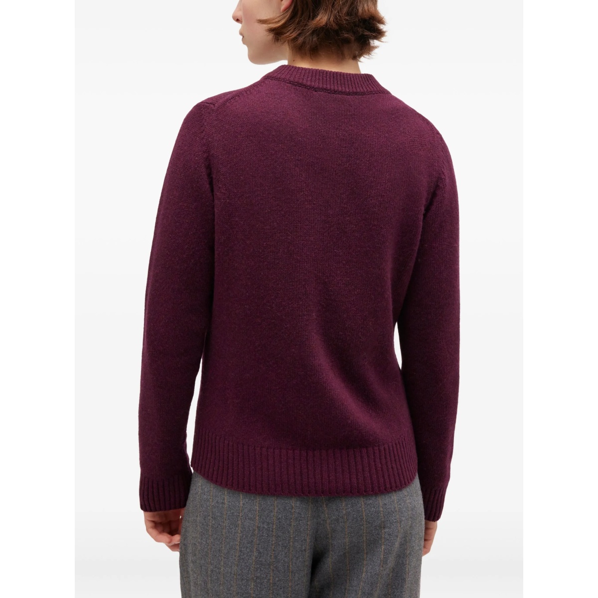 round-neck cardigan - Img 4