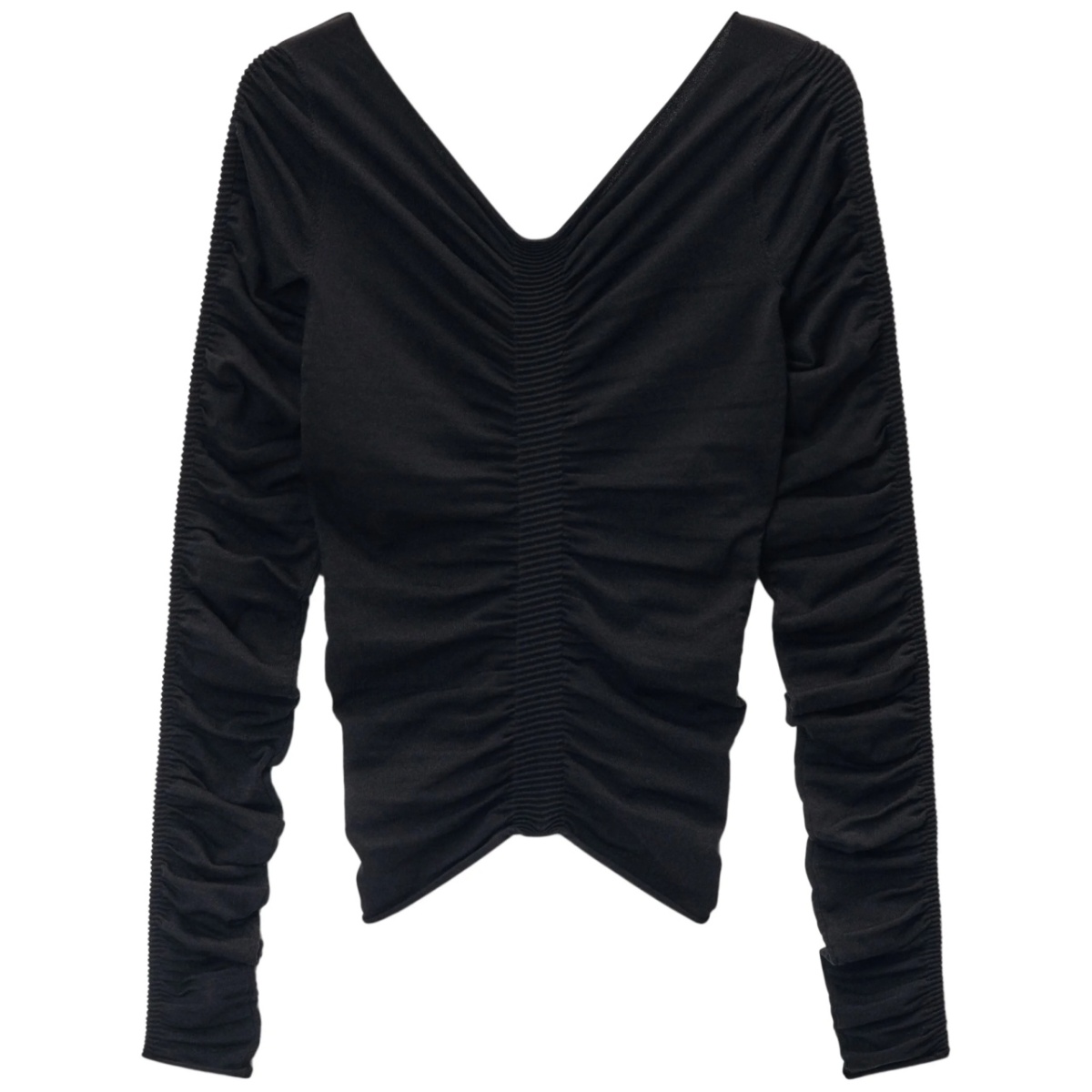 ruched pullover top