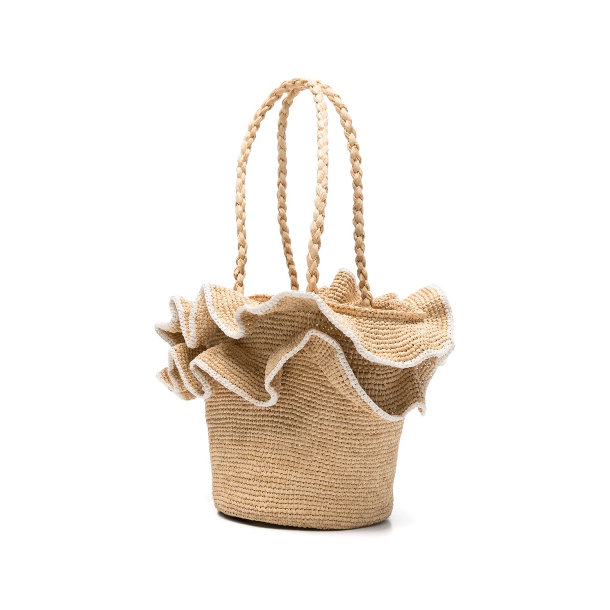 ruffled handle bag - Img 2