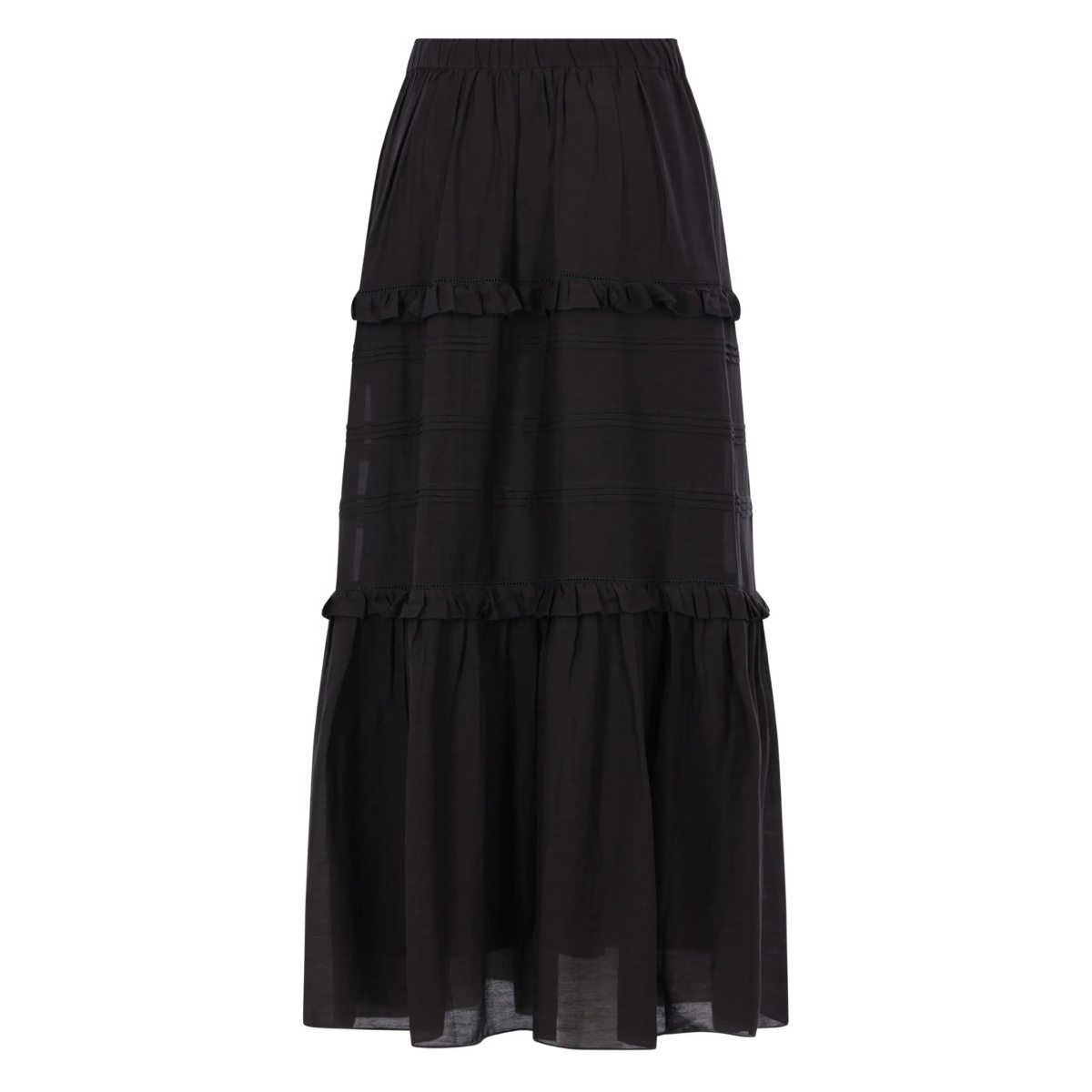 ruffled tiered maxi skirt - Img 2