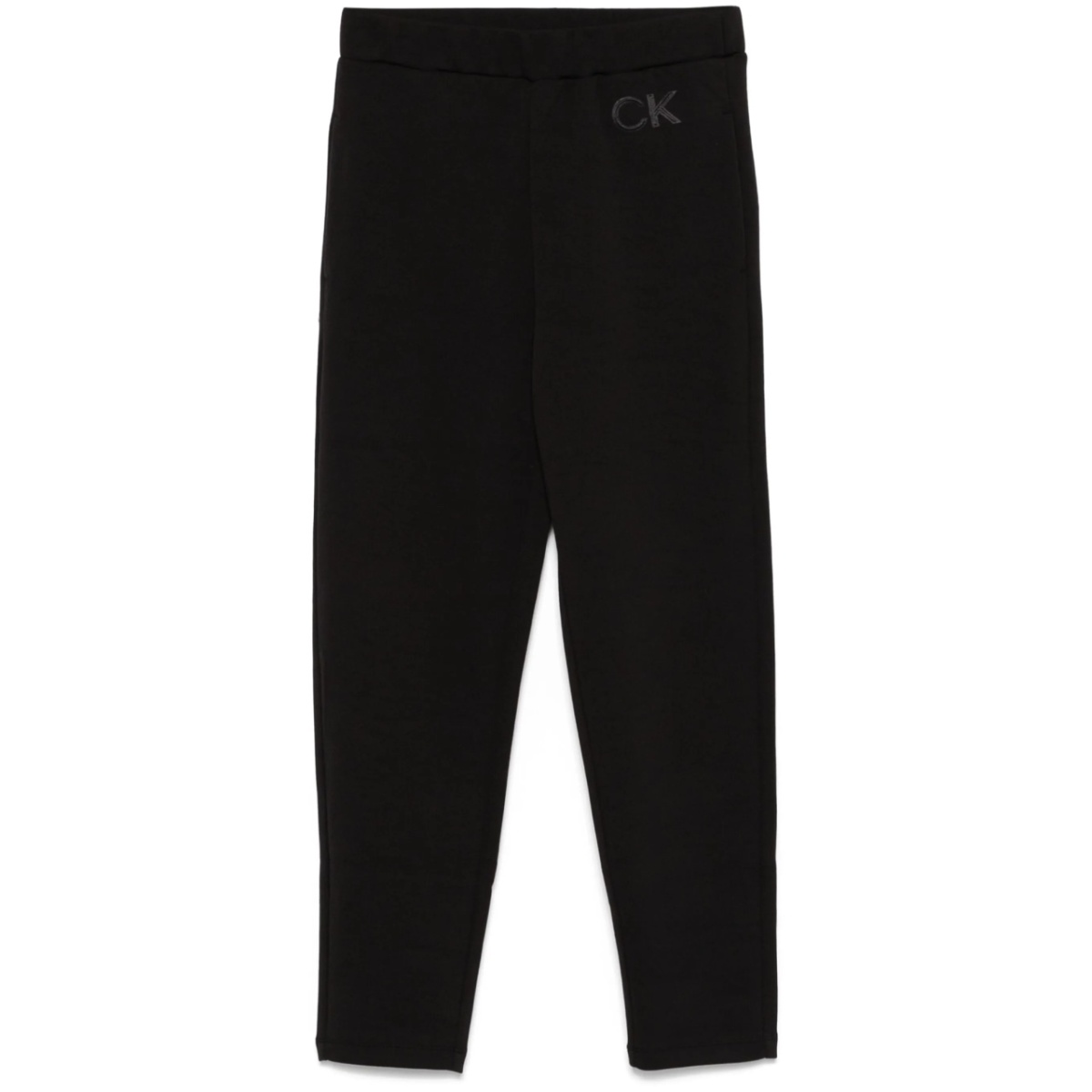 satin-CK tailored sweatpants