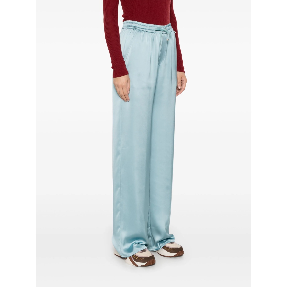 satin palazzo pants - Img 3