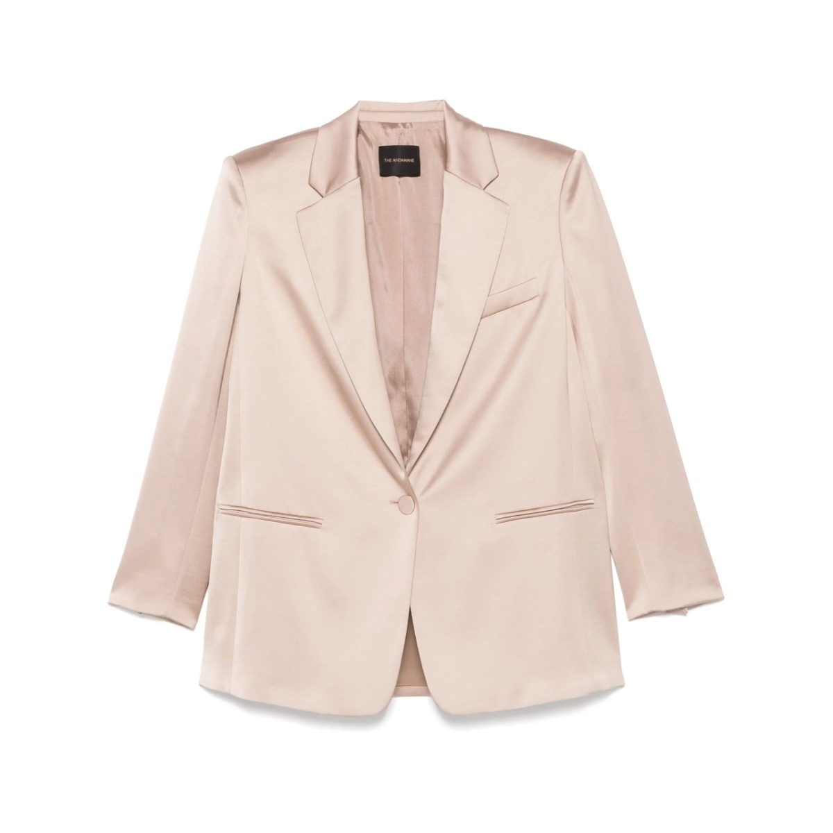 satined blazer