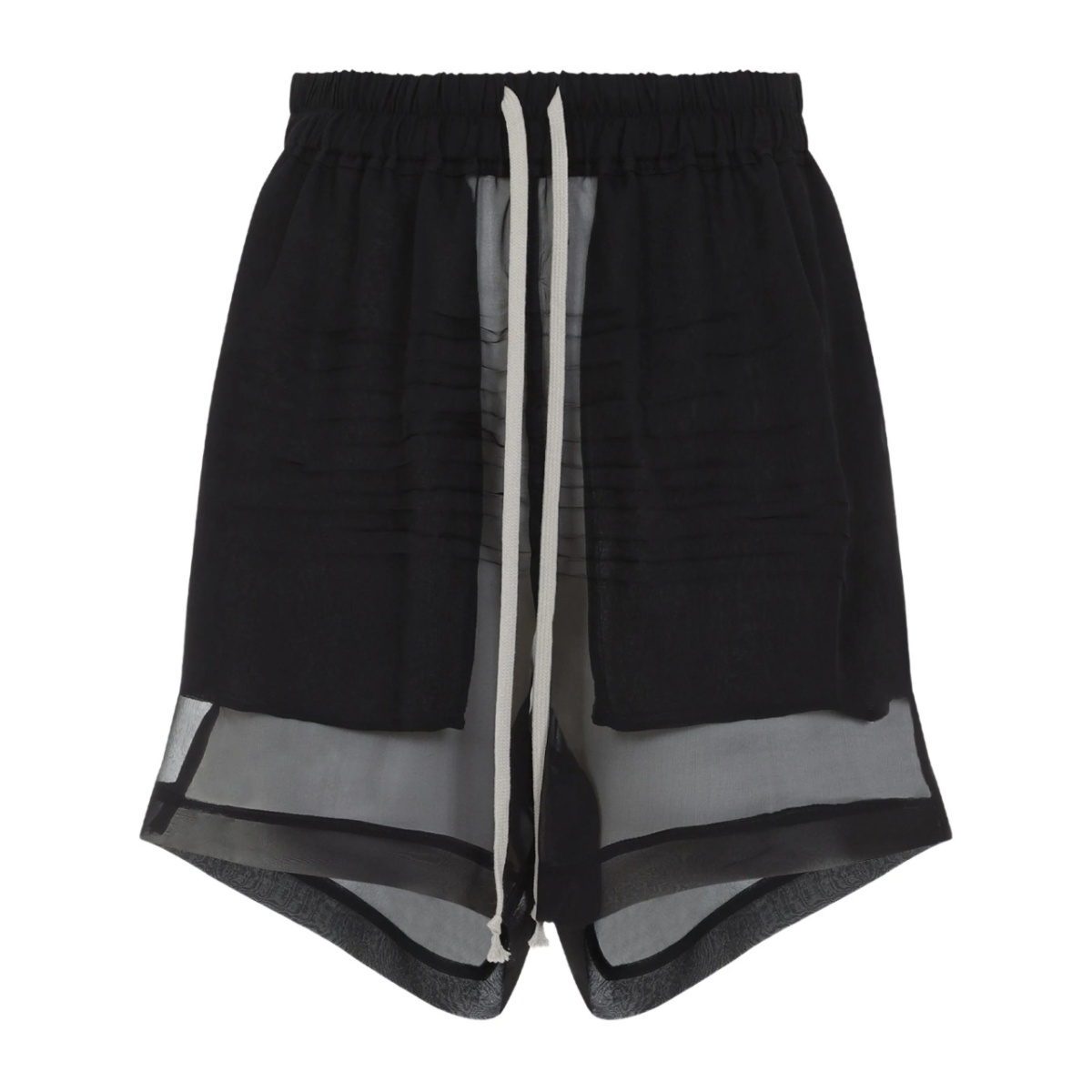 semi-sheer shorts