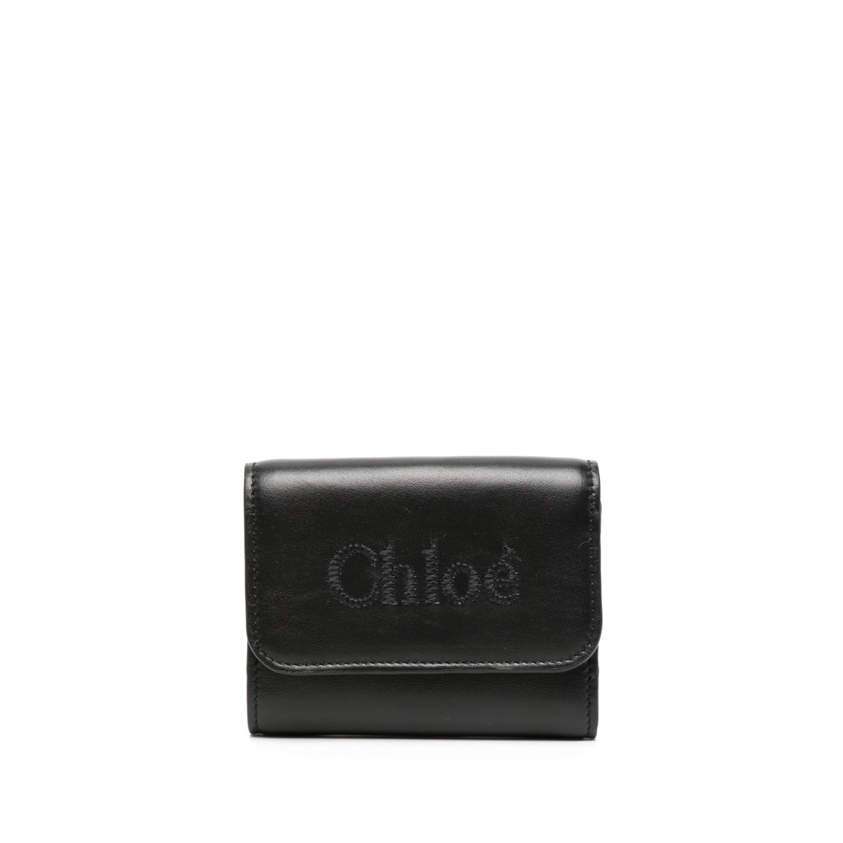 Sense tri-fold leather wallet