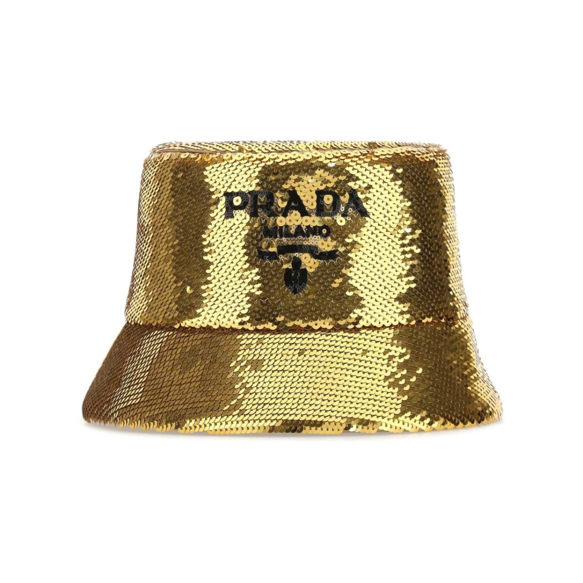 sequin-embellished bucket hat