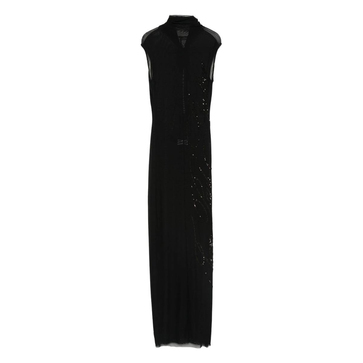 sequin-embellished maxi dress