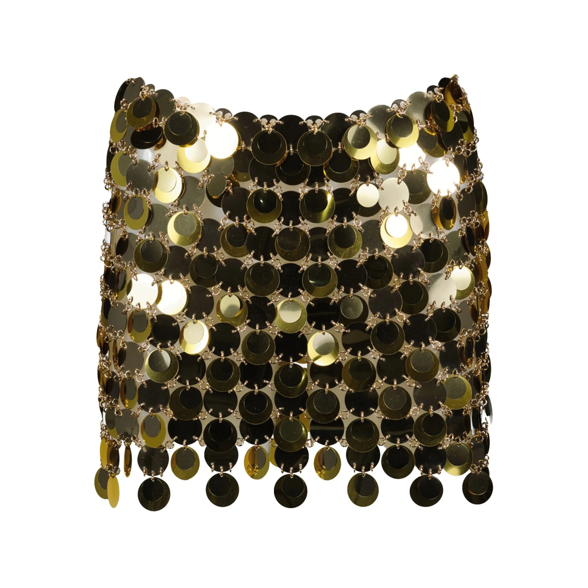 sequin mini skirt